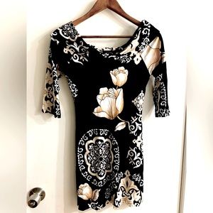 White House Black Market Classy Sexy Midi Dress